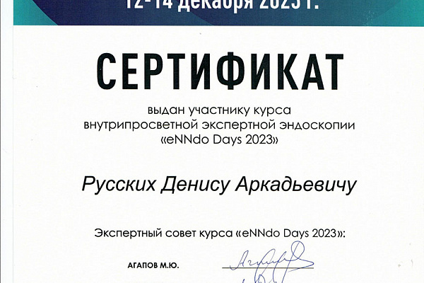 Русских Денис Аркадьевич