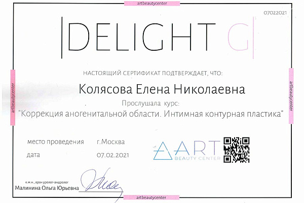 Колясова Елена Николаевна
